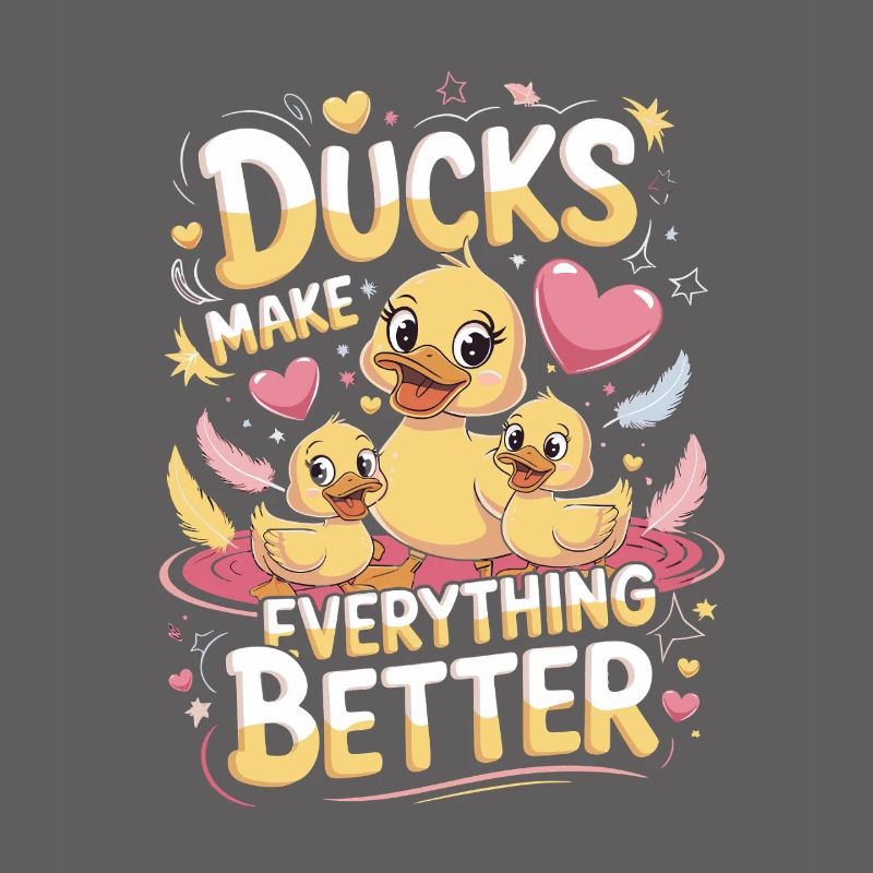  Enten Machen Alles Besser Ducks Make Everything