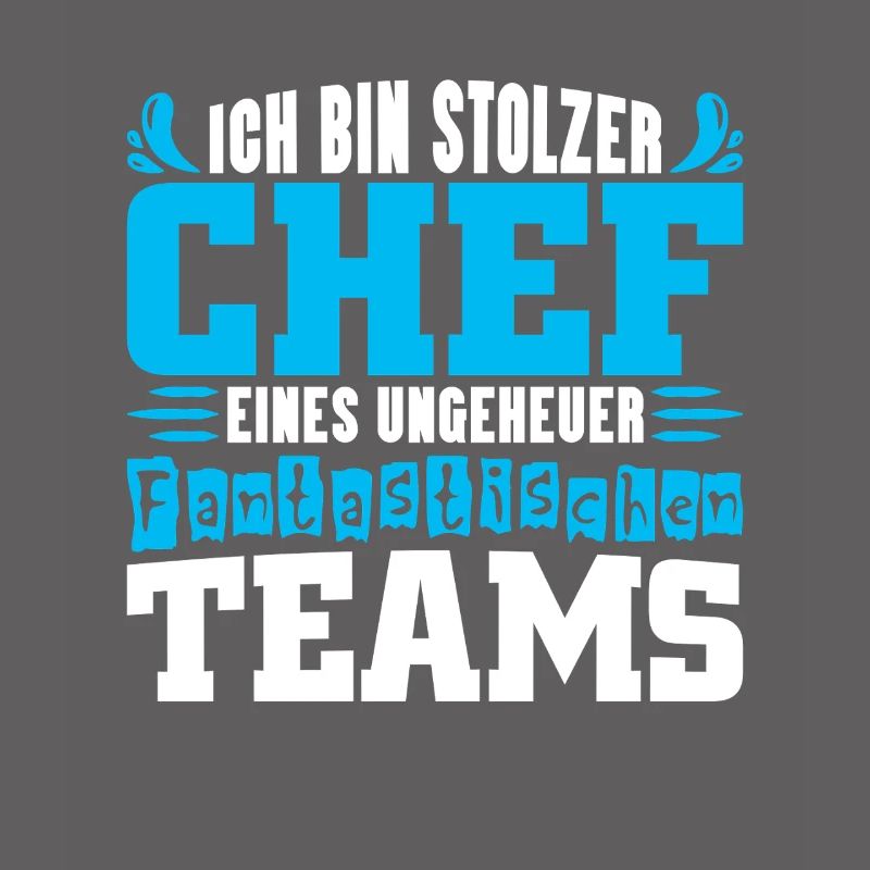 Stolzer Chef Chef Mann Abteilungsleiter Teamchef