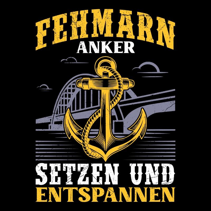 Sailor FEHMARN ANCHOR AND RELAX Funny