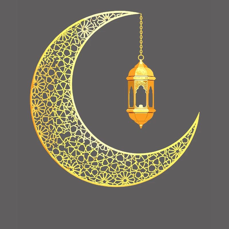 Ramadan Crescent Moon Eid Mubarak