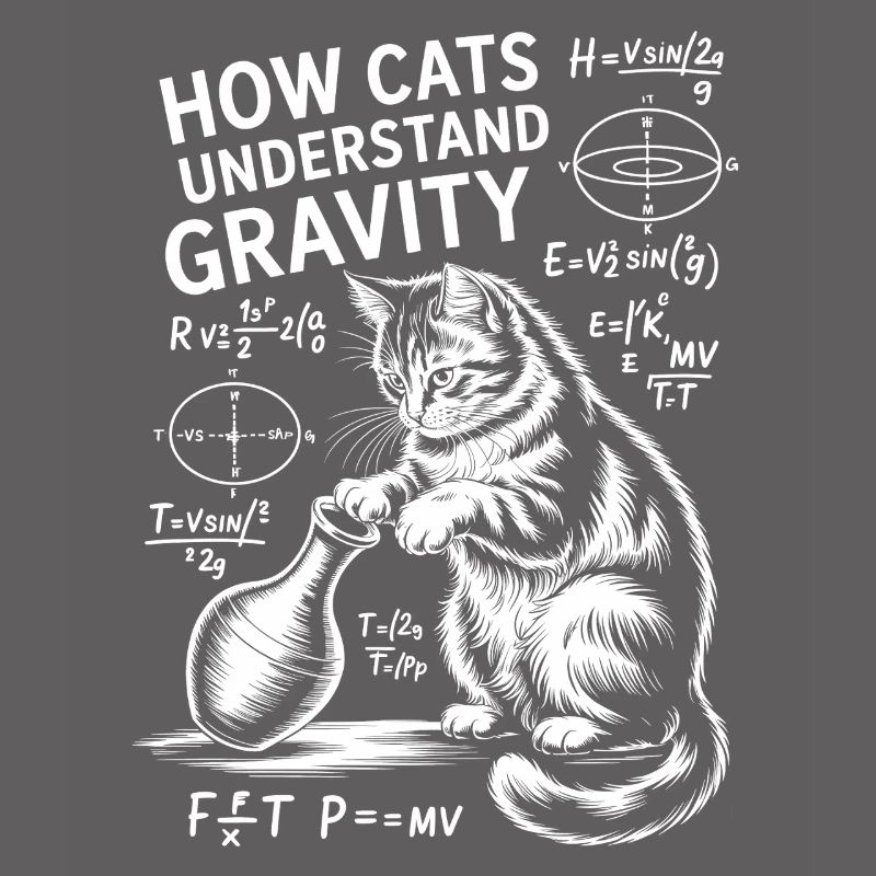 Physics Cats Sayings Math Joke Physics Gift