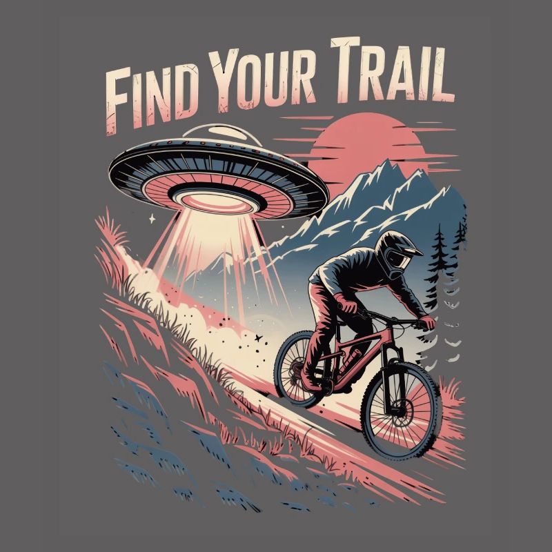 VTT, Descente, Action du cyclisme
