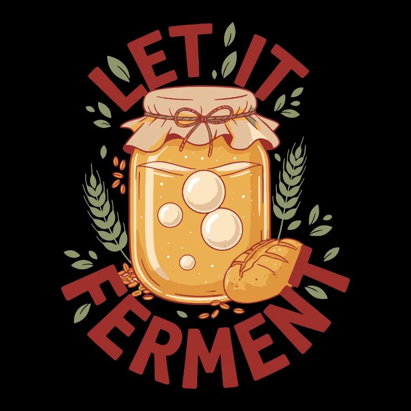 Sourdough Let It Ferment Bread Baking Baker
