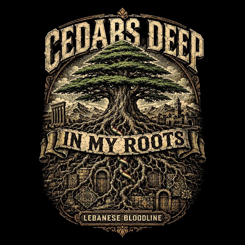 Libanon Libanese Cedars Deep In My Roots