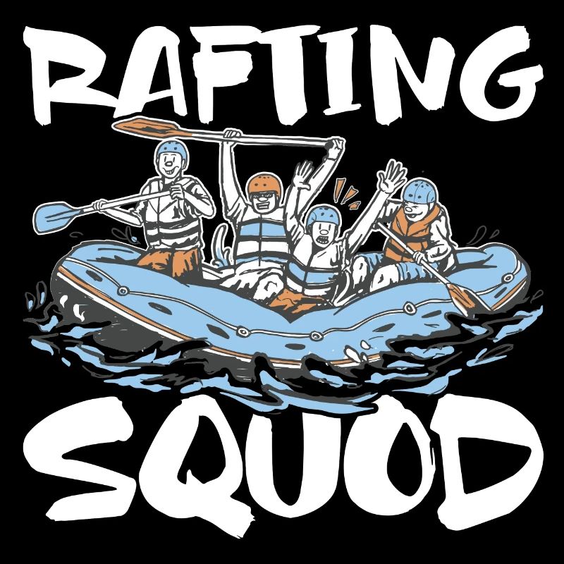 Rafting Squad Outfit for Teams Boating Mountains