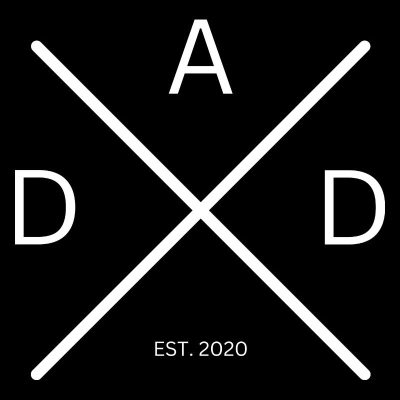 Dad Est. 2020 Vatertag Geschenk