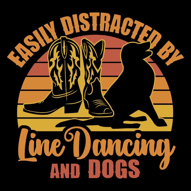 Line Dancing Cowboy Texas Line Dance Geschenk