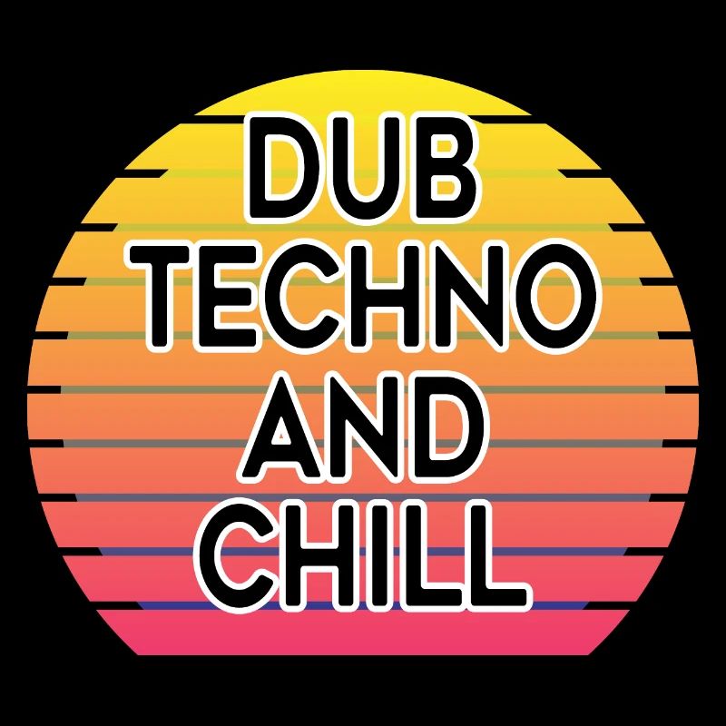 Dub Techno And Chill | Retro Sunset Ambient Techno