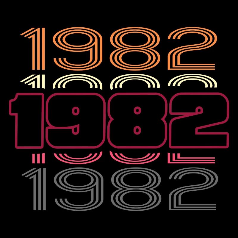 1982 geburtstag best retro party disco