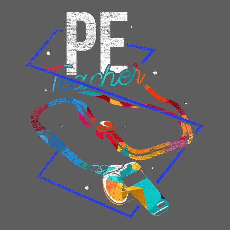 Polygone de professeur d'éducation physique