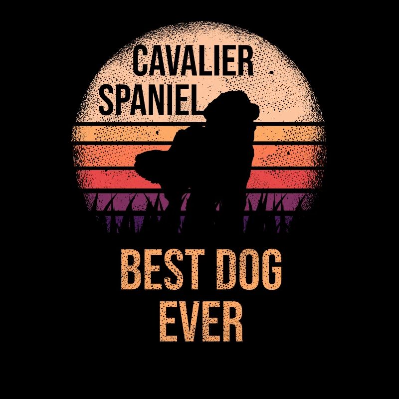 Cavalier king charles spaniel graphiques Pour