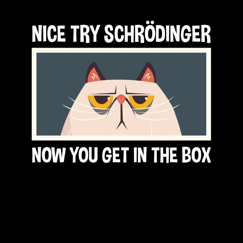 Netter Versuch Schrödinger Physik Physiker