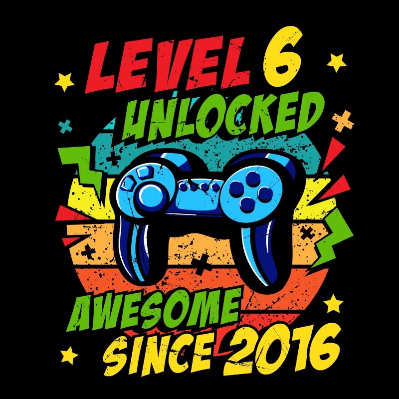 Level 6 Freigeschaltet 2016 Game 6. Geburtstag