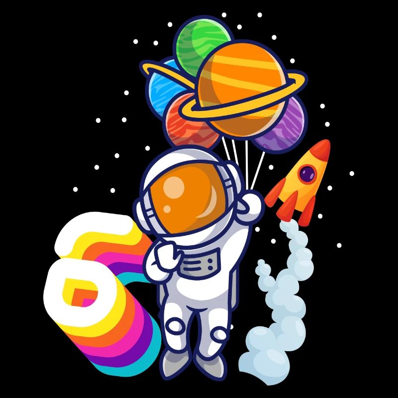 Astronaut 9th Birthday Space Boy Gift