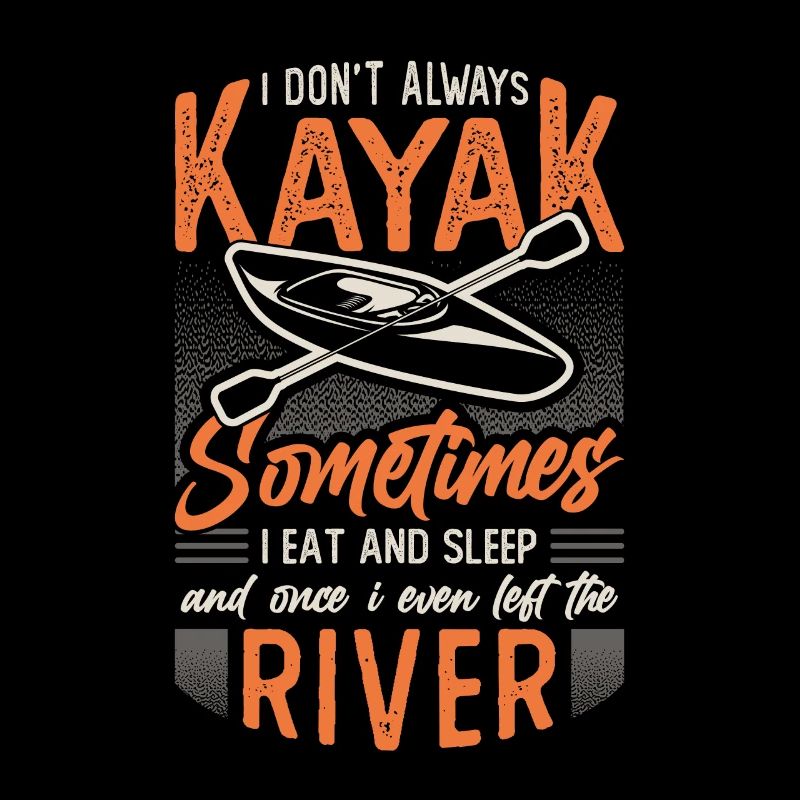 Ne faites pas toujours du kayak de rivière