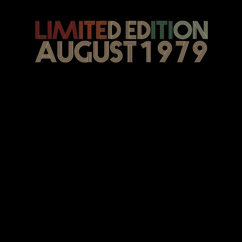 43rd birthday August born 1979 Gift idea