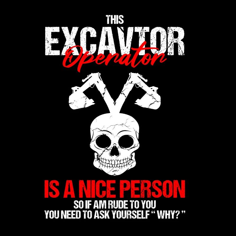 Excavators for heavy machinery operators