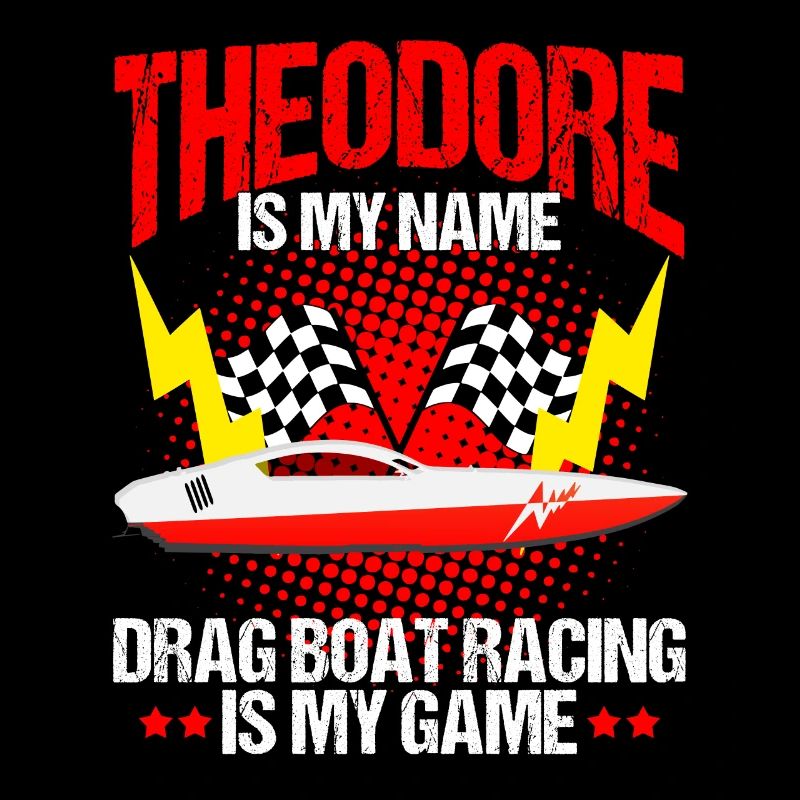 Conception de pilote de bateau de course pour les courses de dragsters