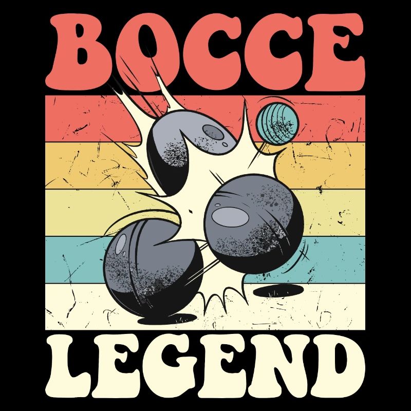 Bocce Legend Spruch Bocce Ball mit Jack Bocci