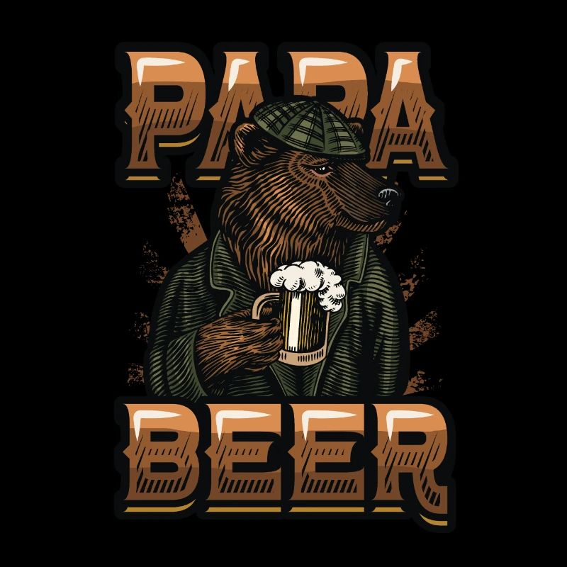 Papa Bier, Teddybär Trinkt Bier