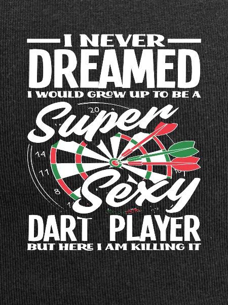 Stolzer Dartspieler