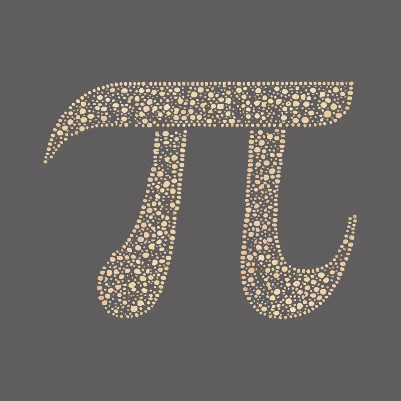 Pi Digits Math Nerd Circle Number Pi Symbol