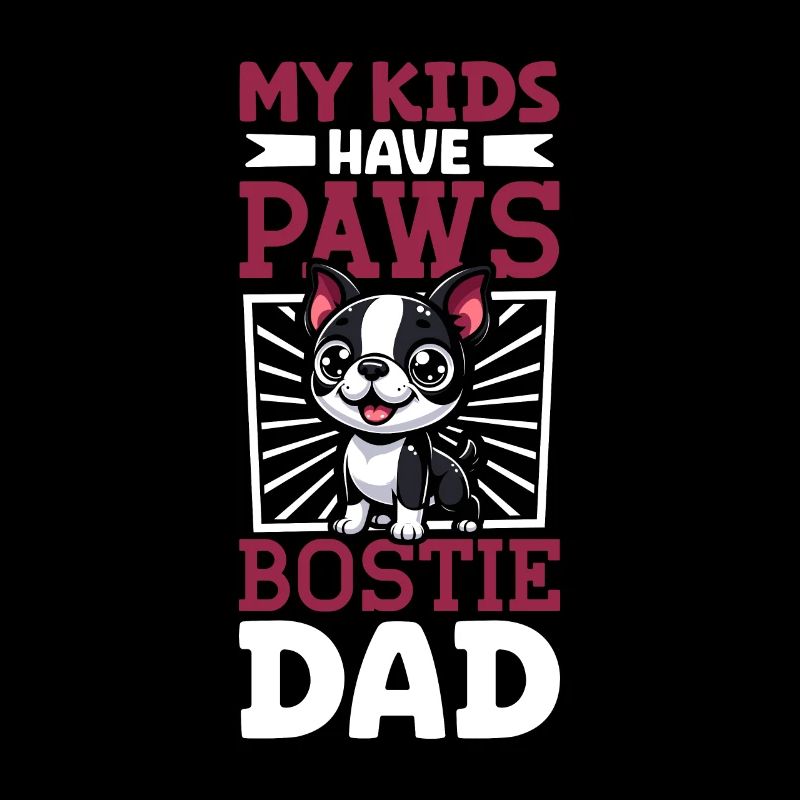 Boston Terrier Papa
