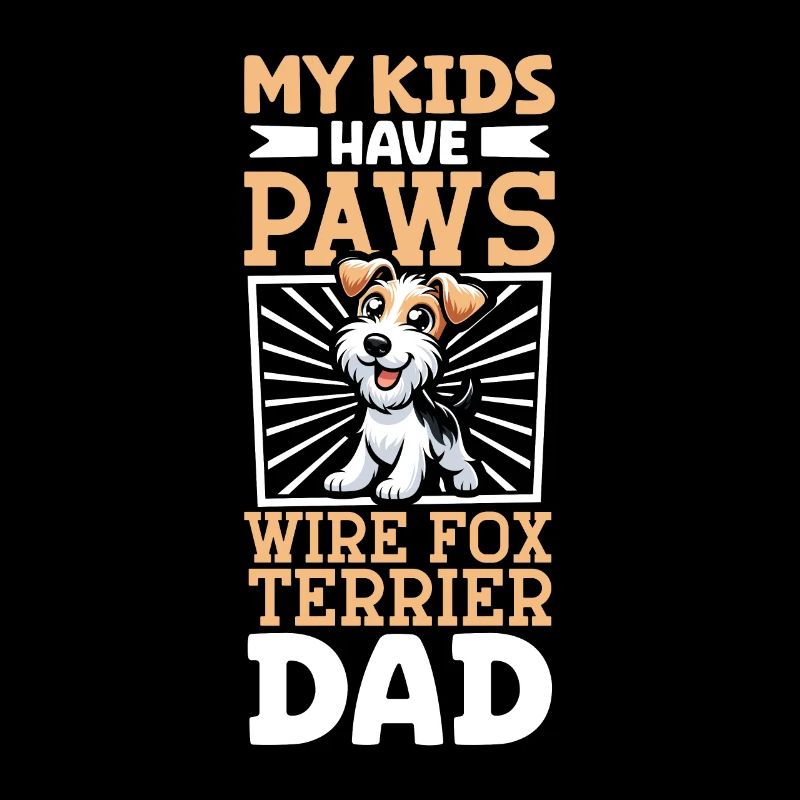 Wirehaired Fox Terrier Dad