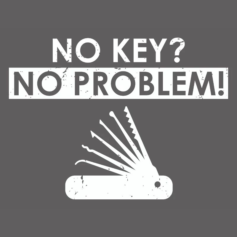 Conceptions de service de déverrouillage Lockpicking Lock Picking