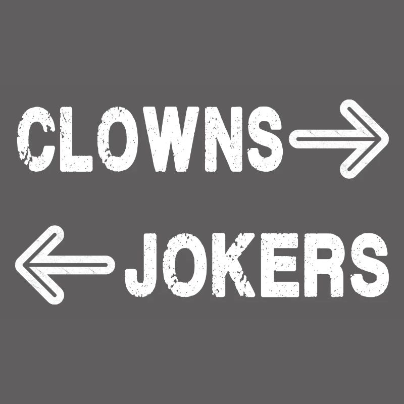 Clowns Left, Jokers Right - Meme