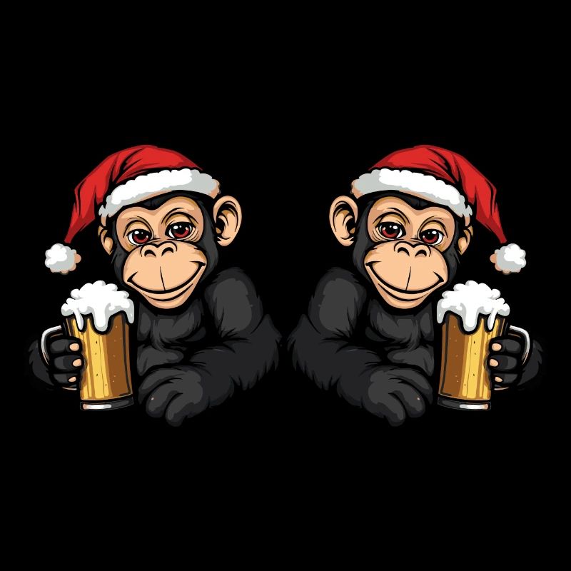 Monkey Christmas Beer Team