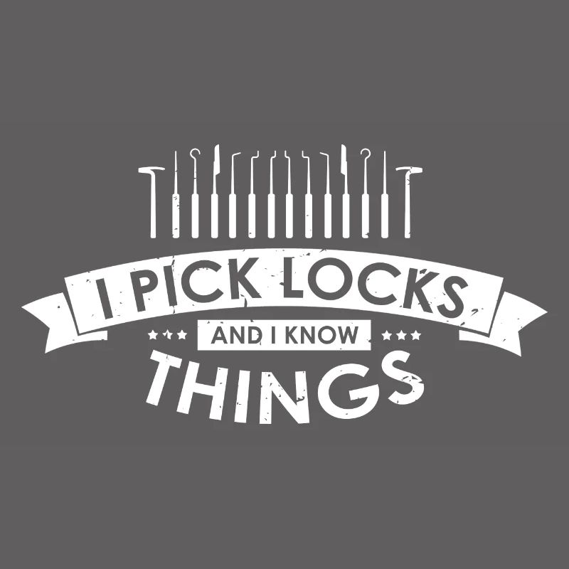 Conceptions de service de déverrouillage Lockpicking Lock Picking