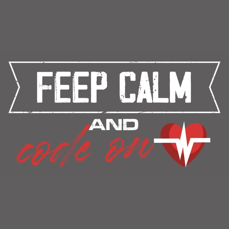 keep calm and code on