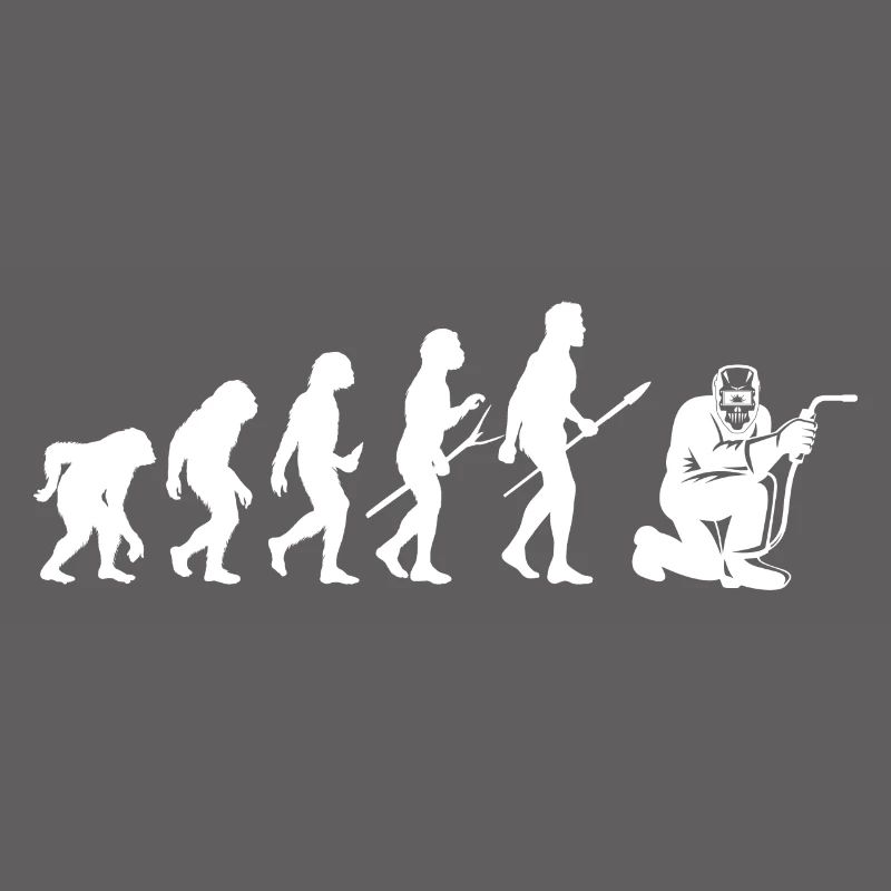 Welding Evolution Funny Welder