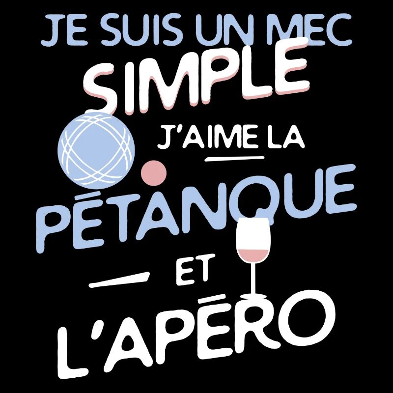 Pétanque - un mec simple