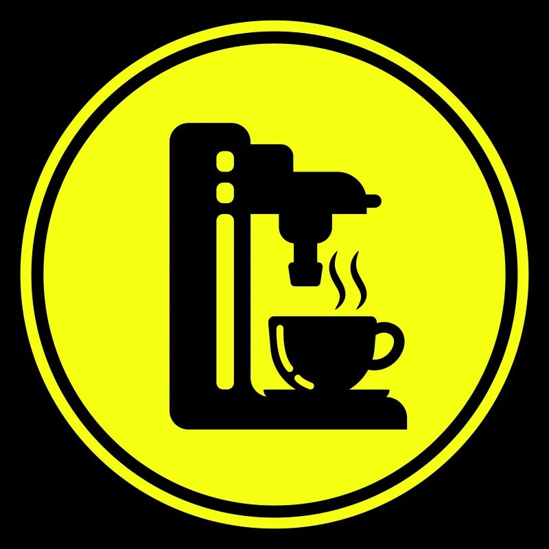 Symbole de machine à café