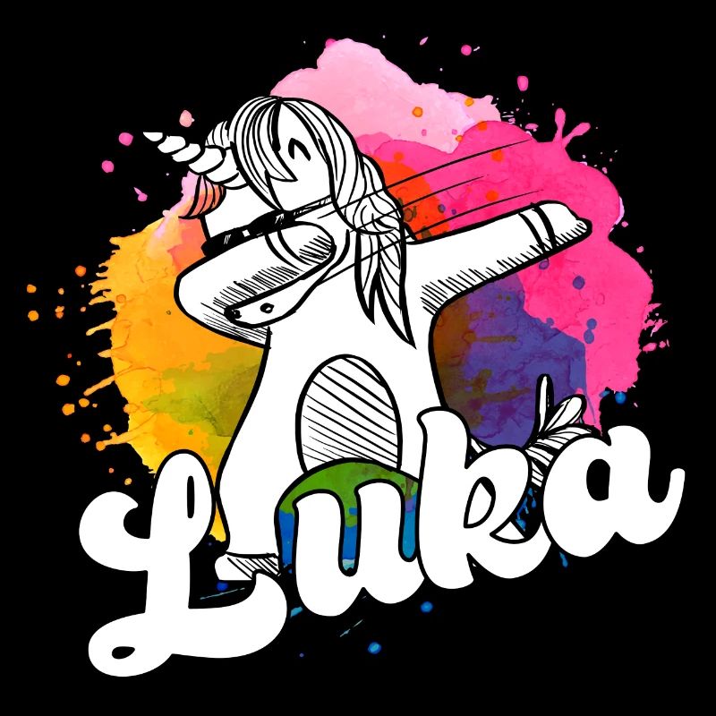 LUKA - Beautiful Boy Name with Cool Unicorn