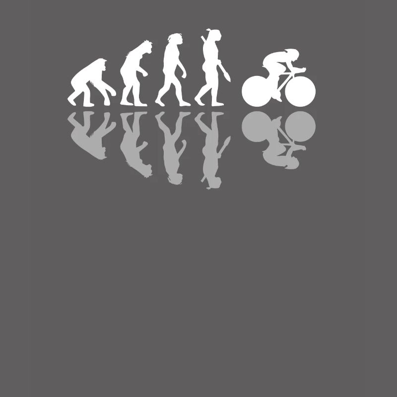 Evolution vélo de course ombre vélo cadeau