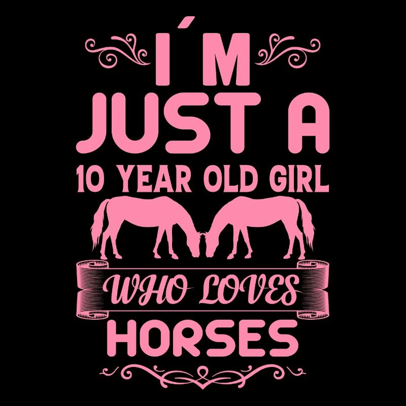 Ich Bin Nur Ein 10-jähriges Mädchen Das Pferde