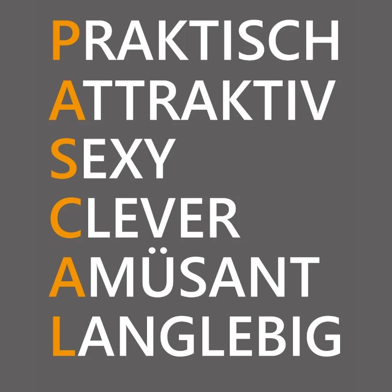 Pascal Name Geschenk