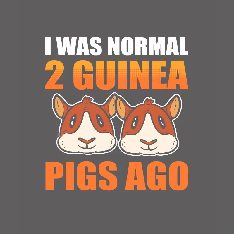 J’étais normal il y a 2 cochons d’Inde Hamster cochon d’Inde