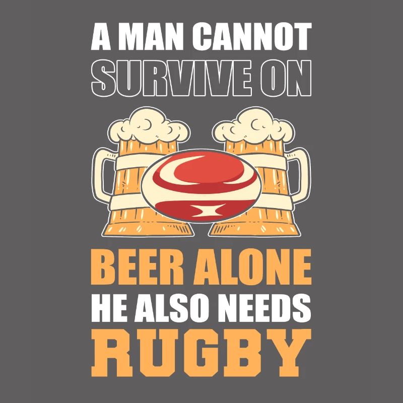 A Man Cannot Survive On Beer Alone He Also Needs