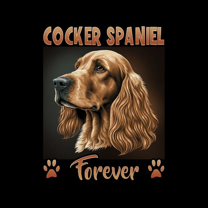Dog saying Cocker Spaniel for dog lovers