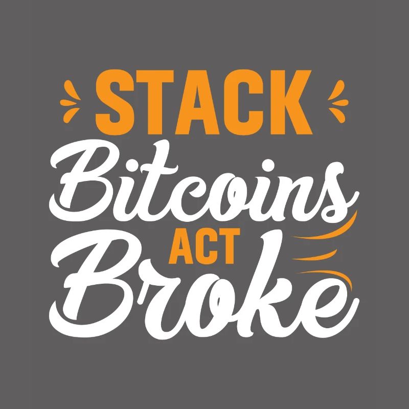 Stack Bitcoins Oder Sei Pleite