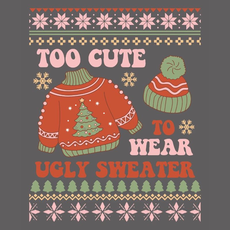 Pull de Noël moche