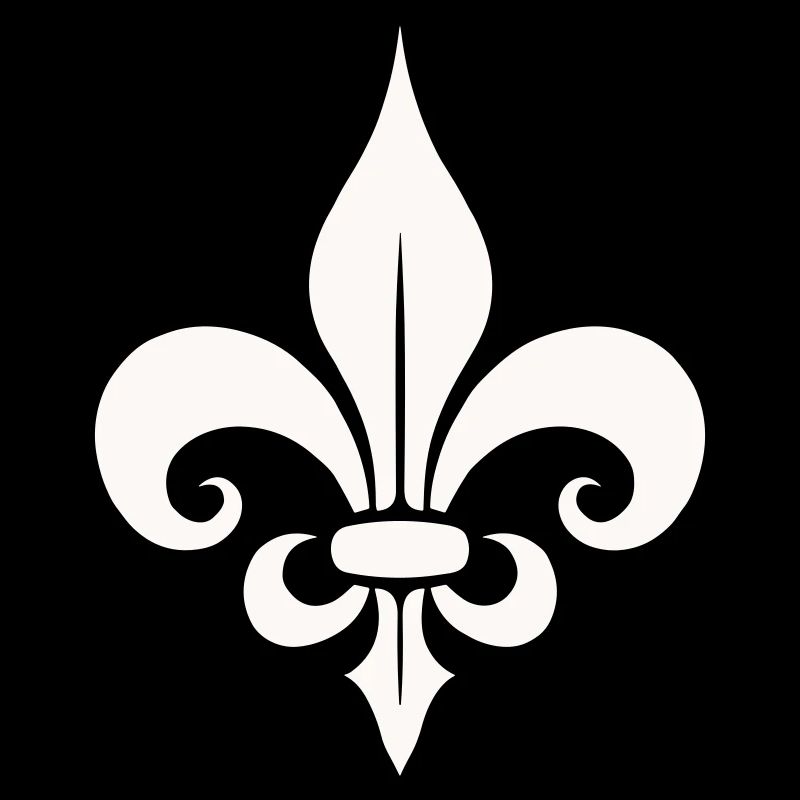 Fleur de lys symbolique Design