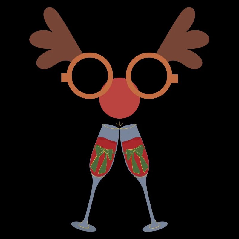 Weihnachtsdesign-Geschenkidee-Feier