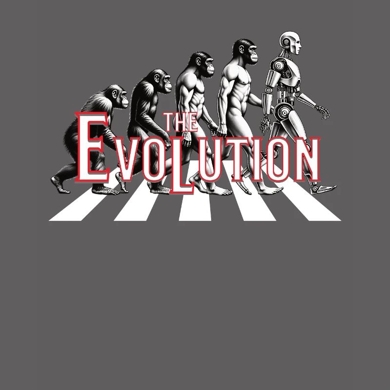 Evolution - Monkey to Robot Future Past
