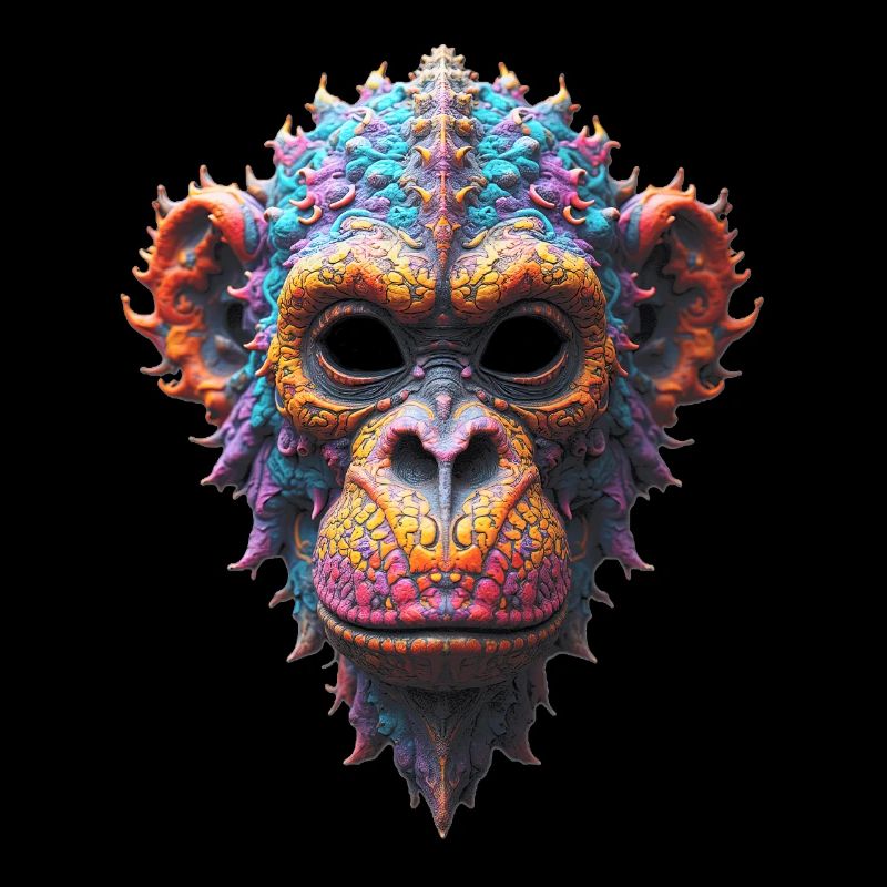 Ornate Chimp Mask