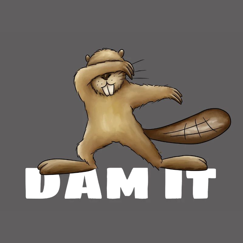 Dam it dabbender beaver dabbing cool gift